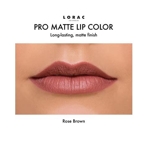 lorac rose brown|lorac pro lip color.